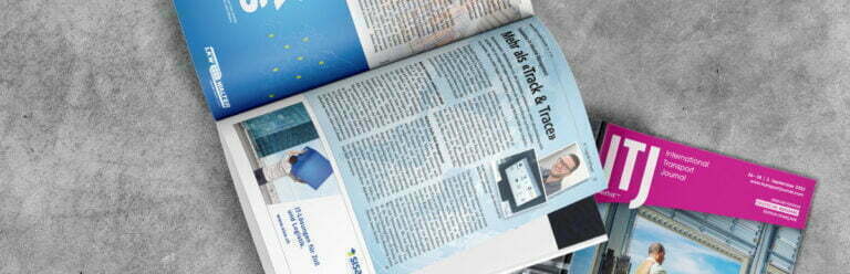 International transport journal -track and trace